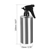 uxcell 18.5oz/550ml Spray Bottle 304 Stainless Steel with Fine Mist