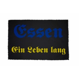 U24 Brillenputztuch Essen EIN Leben lang Glasreinigungstuch Microfasertuch