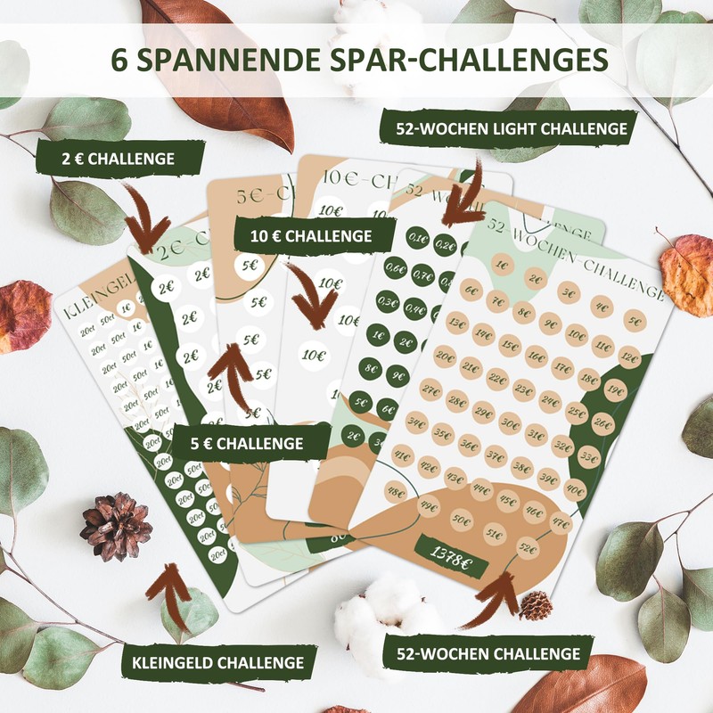 BIROYAL Budget Planner German | Budget Binder A6 Suede |