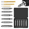 9Pcs Damaged Screw Extractor Set, Screw Remover and Extractor Bit