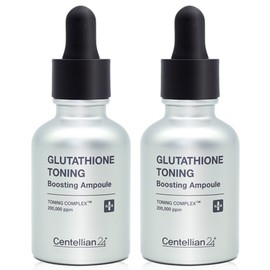 Centellian24 Glutathione Toning Boosting Ampoule, 30ml, 2 pieces / 센텔리안24 글루타치온 토닝 부스팅 앰플, 30ml, 2개
