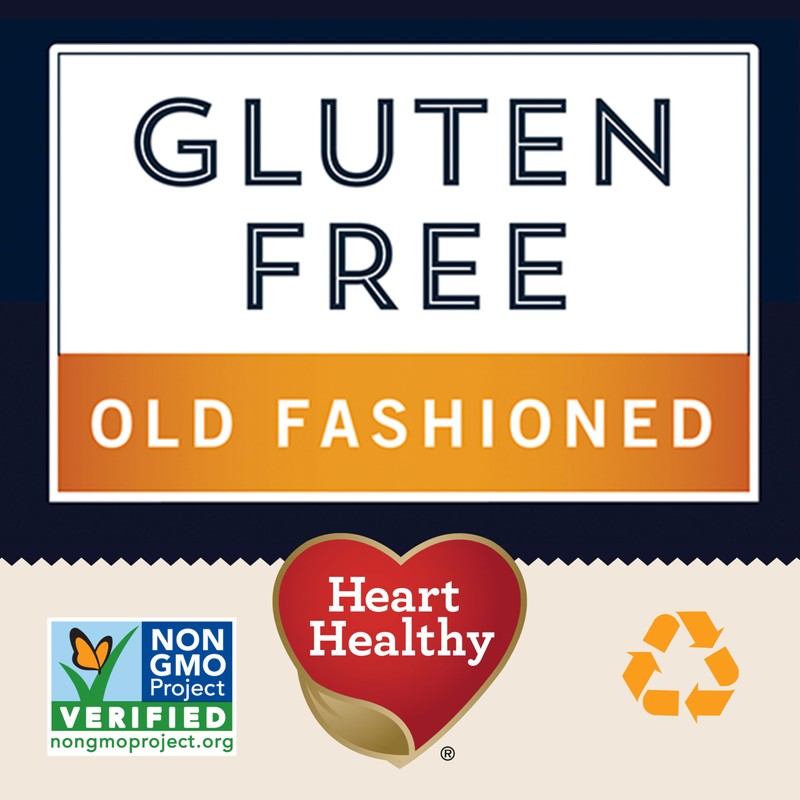 Quaker Gluten Free Old Fashioned Rolled Oats, Non GMO Project