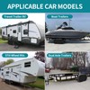 Tuszom Tearproof Anti-UV Dual Wheel Tire Covers for RV, Trailer,