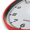 MPM Quality Analogue wall clock - high-quality plastic frame, quartz