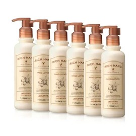 Meoncell 3+3 The Face Shop Rich Hand V Soft Touch Hand Lotion 200ml / 메온셀 3+3 더페이스샵 리치핸드 V소프트 터치 핸드로션 200ml
