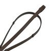 SIE Leather reins with stoppers (Black, Cob)