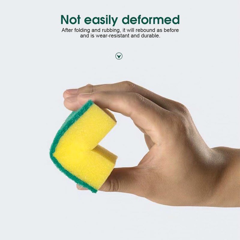 Living Today Kitchen Cleaning Sponges, 10 Count Dish Scrub Sponge