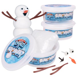 Kangaroo Build a Snowman Kit 3Pk, Do You Want To Build a Snowman, Melting Snowman Putty Kit, Make Snowman Kit, Kids Stocking Stuffers, Toddlers Stocking Stuffers, Snowman Clay Craft Kit, Snowman Craft | Kangaroo