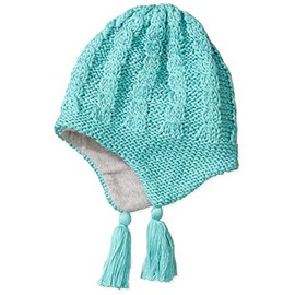 Sterntaler Mädchen Strickmütze Mütze, Türkis (zirkon 454), 49