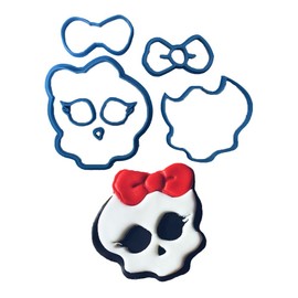Cuticuter Monster High Fondant-Ausstecher, Kunststoff, blau, 8x7x1.5 cm
