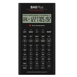 Texas Instruments BA II Plus Professional Advanced Financial Calculator