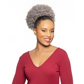 DS015 Color 51 Light Gray - Foxy Silver Wigs 5" Length Bundle MaxWigs Hairloss Booklet