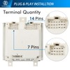 Sorghum Climate Control Module - A/C Control Panel Module 12V