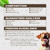 KUADELRO Duck Jerky Dog Treats, Real Duck Strips Dog Training