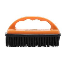 Grewal Equestrian Super Groom Saddle Pad Cleaning Brush (Orange)