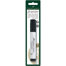 Faber/Castell Artist Pitt Big Brush Pens - White