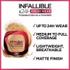 Base De Maquillaje L'oreal Paris Infallible Powder 24h Sand 220