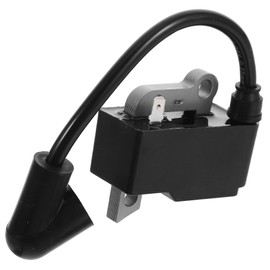ULTECHNOVO Ignition Coils Lawn Mower Ignitions Wire Engine Coil Chainsaw Replacement Parts Engine Accessory Spark Plug Ignition Coil Lawn Mower Starter Wire Mower Part Black Plastic