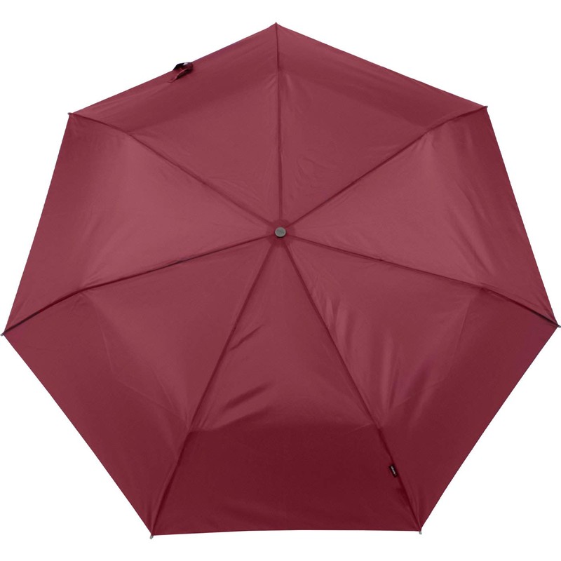 Knirps Slim Duomatic Pocket Umbrella, burgundy