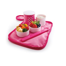 Zojirushi SZ-JA02-PA Insulated Lunch Box, 0.5 Cups, Pink