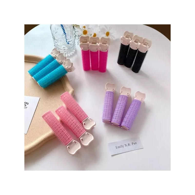 Root Volume 뿌리볼륨 집게 헤어롤 [블루] Root Volume Hair Roll