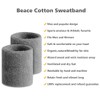 BEACE Sweatbands Sports Wristband for Men & Women - Moisture