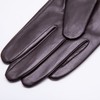YISEVEN Women's Sheepskin Winter Driving Genuine Leather Gloves Lace Bow