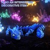 TEAONE 3D Printed Dragon, Articulated Dragon Fidget Toy for Home,