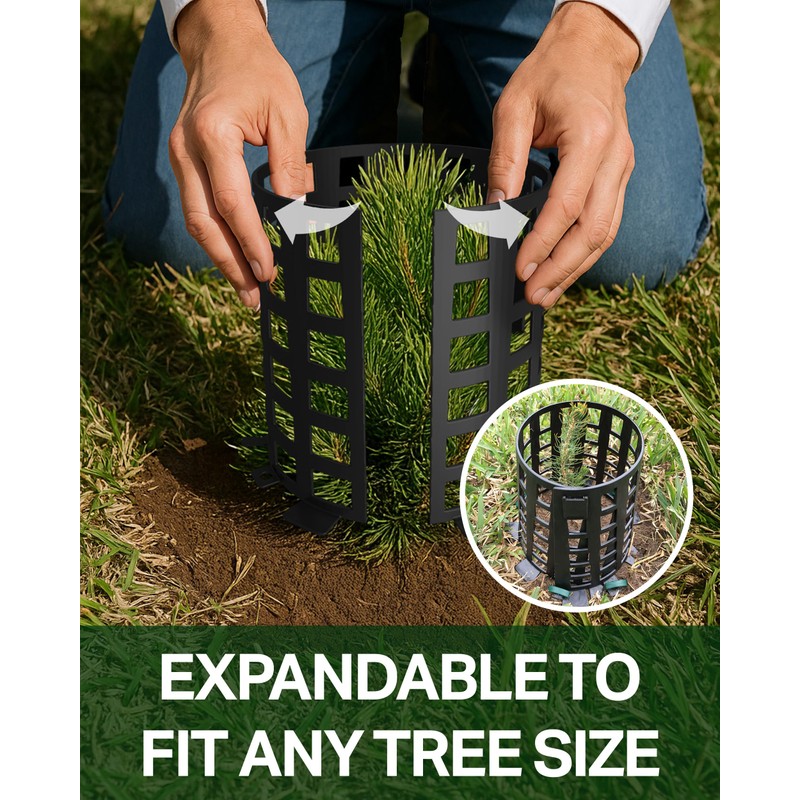Plant Knight Tree Sapling Protector – Plant Cages to Keep