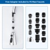 hibbent Pull Down Kitchen Faucet Head Replacement, Standard FaucetSink Spray