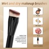 JoMay Flat Top Kabuki Foundation Brush – Vegan Makeup Brush