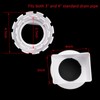Pastlla Gutter Downspout Adapter to Drain Pipe, Downspout Extensions, Fits