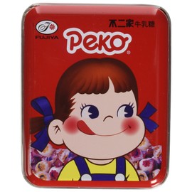 Japanese Fujiya Milky Peko Chan Hokkaido Milk Classic Soft Candy x 1 box