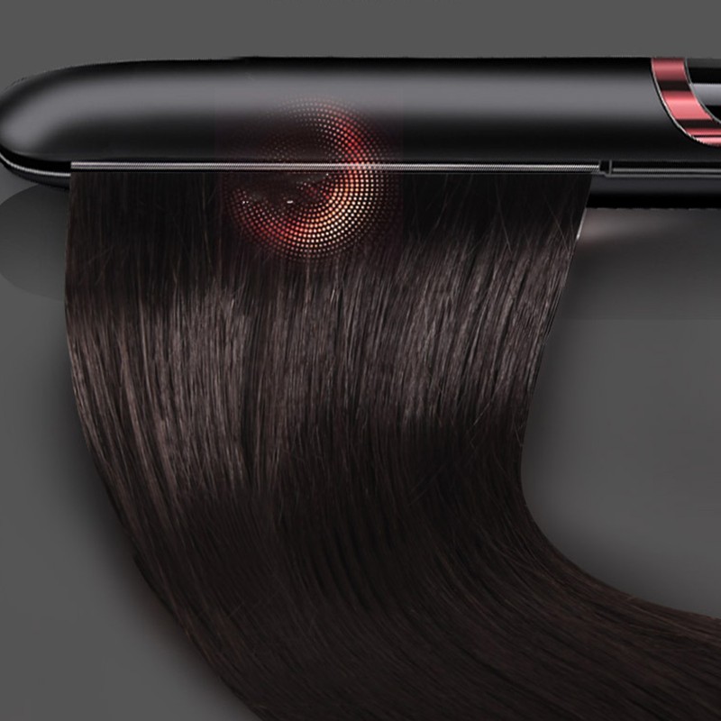 2 in 1 Hair Straightener Curler 4 Gear Temperature Fast