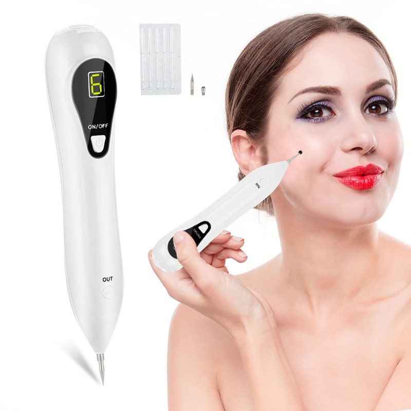 LCD Pro Mole Freckle Removal Pen Three Levels Adjustable Spot