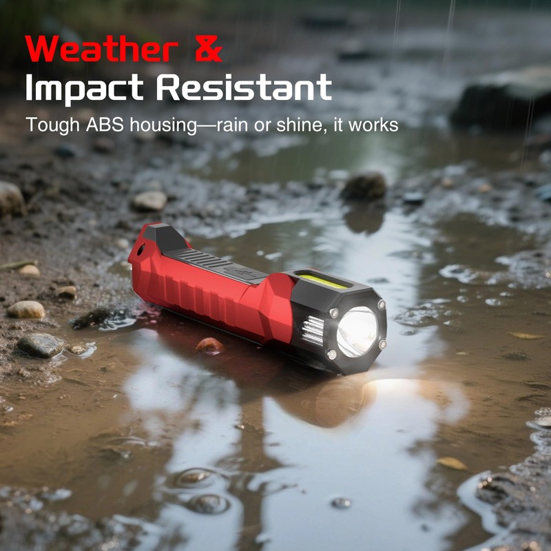 Anhay Rechargeable Work Light, 1200 Lumens LED Work Light with