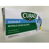 Curad Durable Nitrile Exam Gloves, Large, 600 ct.