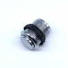 Arcity 5 Pcs 24mm Arcade Push Buttons Round Chrome Plated