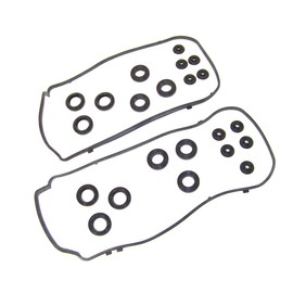 DNJ VC268G Valve Cover Gasket Set W/Grommets for 2008-2017, Acura, Honda, Accord, Accord Crosstour, Crosstour, MDX, Odyssey, Pilot, Ridgeline, RL, TL, TSX, 3.5L, 3.7L, V6, SOHC, 24V, 3471cc, 3664cc
