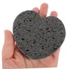 FOMIYES 30 Pack Heart Shaped Facial Sponges Compressed Makeup Cleansing