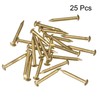 sourcing map Small Tiny Brass Nails 2.8x25mm for DIY Decorative