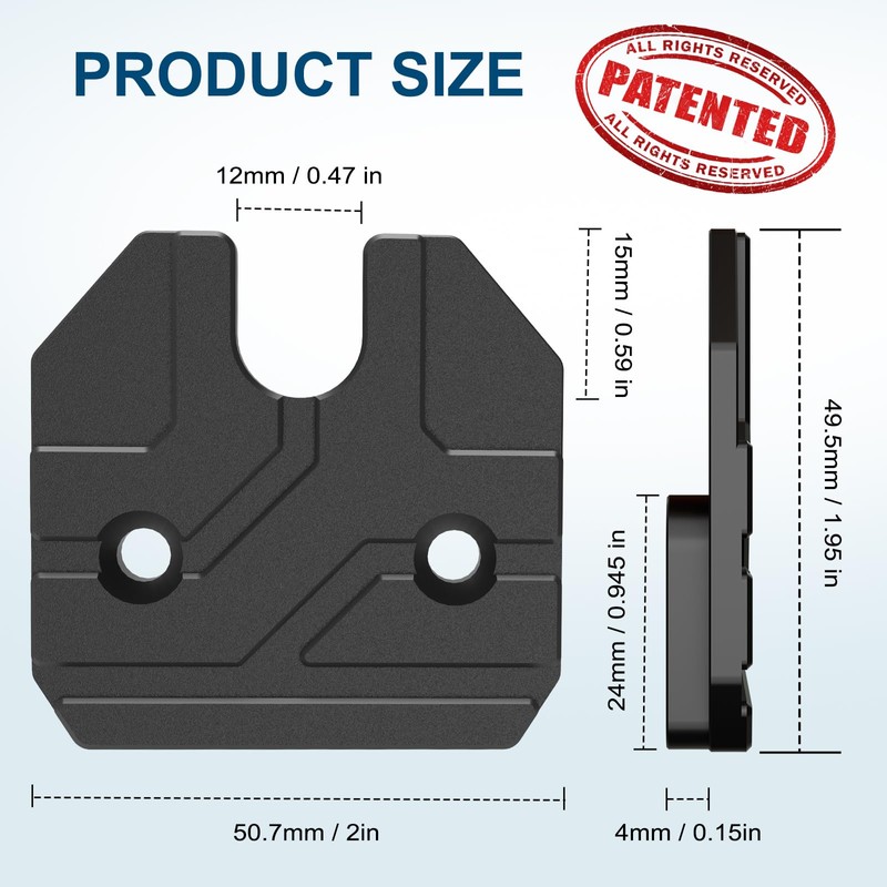 Sun Visor Repair Kit Compatible with RAM 1500 2019-2023, 2