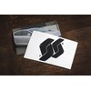 Car Emblem Vinyl Wrap Kit Front & Rear Badge Sticker