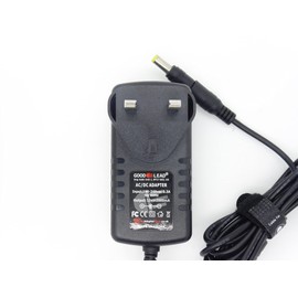 12 Volt MAINS ACDC SWITCHING ADAPTER CHARGER PLUG FOR AKAI MPC500 PORTABLE MPC