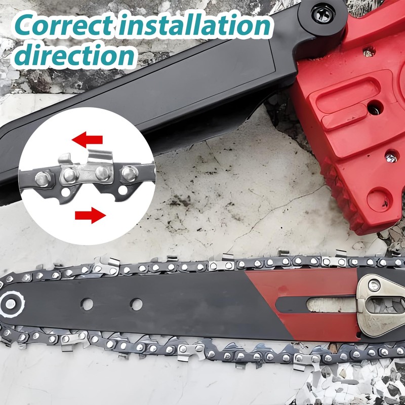 5pcs 6 Inch Mini Chainsaw Chain, Small Chainsaw Chain Replacement