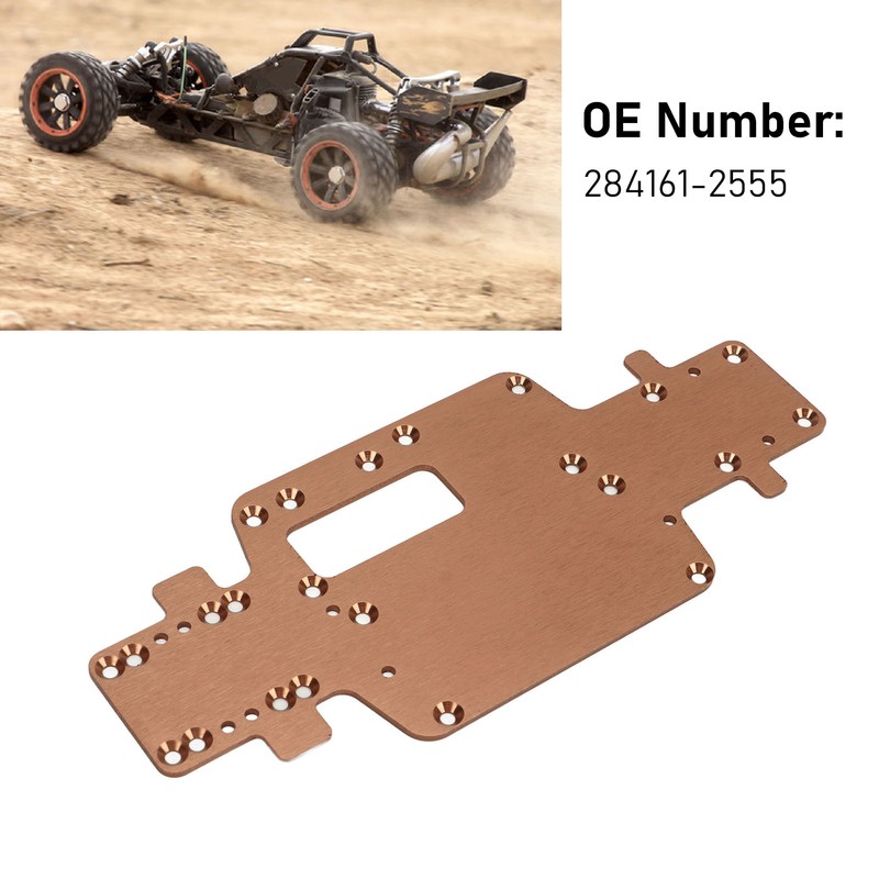 RC Car Chassis Bottom Plate 284161‑2555 Remote Control Car Spare