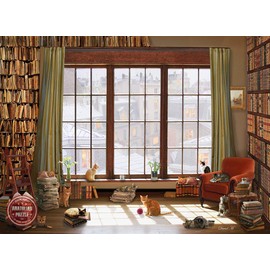 Anatolian Puzzle - Window Cats, 1000 Piece Jigsaw Puzzle, 1065, Multicolor (ANA1065)