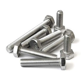 10 x Hex Head Set Screw Bolts M10 x 40mm, Fully Threaded,