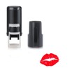 Red Lips Stamp – Self Inking Red Ink Stamper –