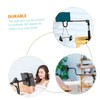 TEHAUX Overhead Phone Mount Flexible Gooseneck Phone Holder for Hands